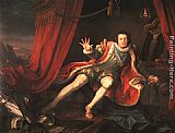 William Hogarth David Garrick as Richard III painting
